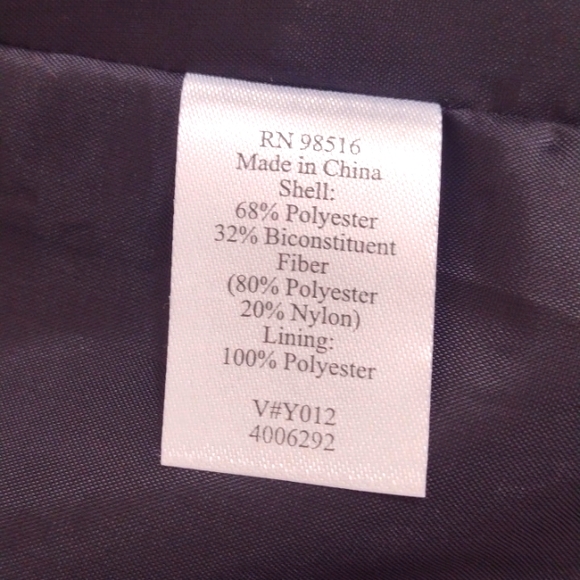 Coldwater Creek Navy Damask Corduroy Open Blazer w Pockets Size XS - Picture 8 of 14